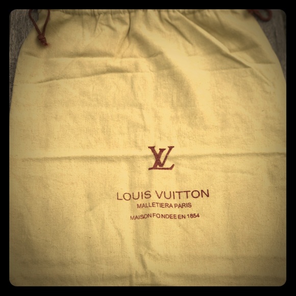 old louis vuitton dust bag